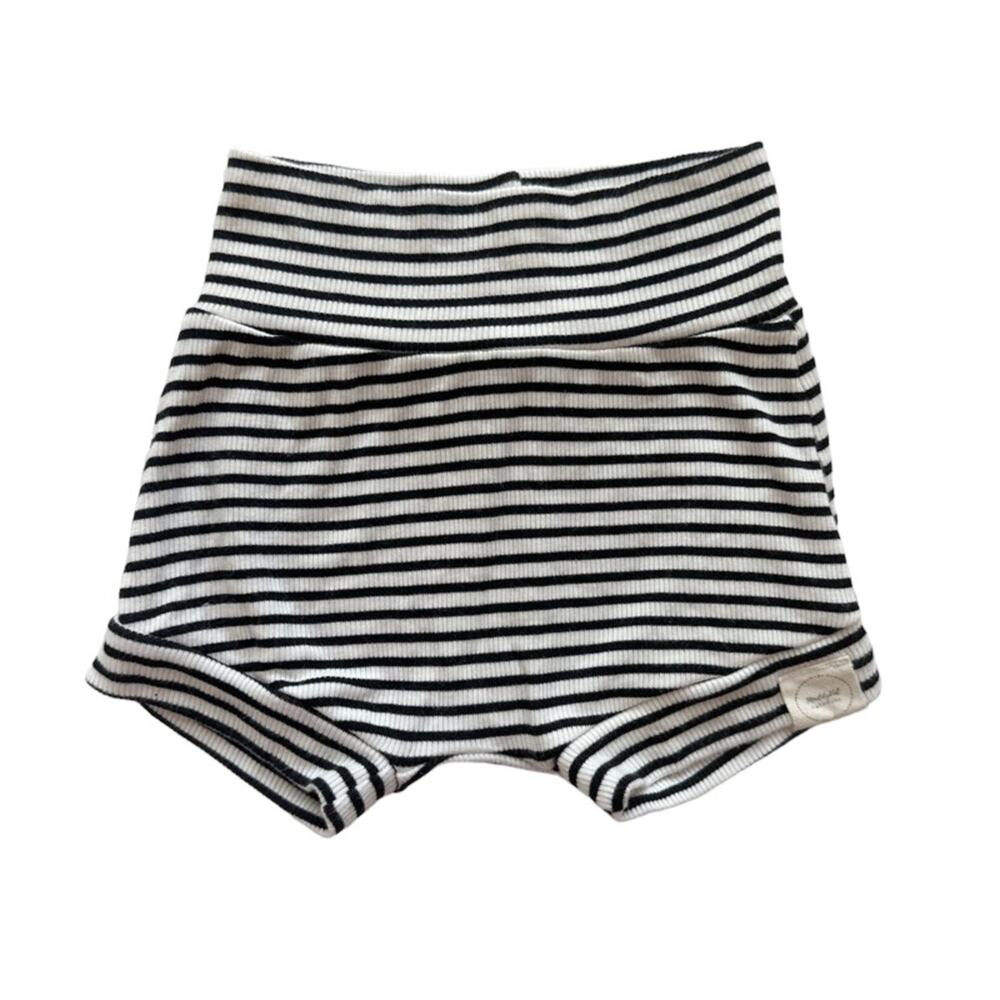 Maddy And Val Handmade Ribbed Knit Bummies Shorts Size 18-24m